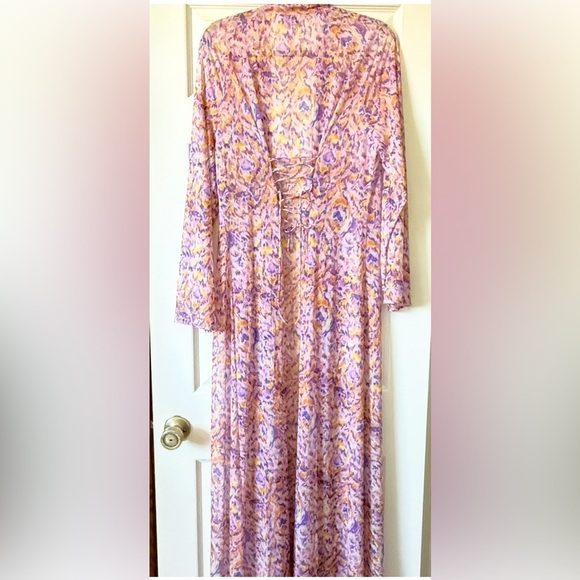 Savage X Fenty Swim Coverup Long Length Lilac Pink Size M/L - Picture 4 of 13